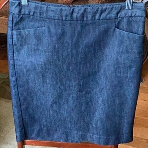 Express Design Studio Jean Pencil Skirt Size 2